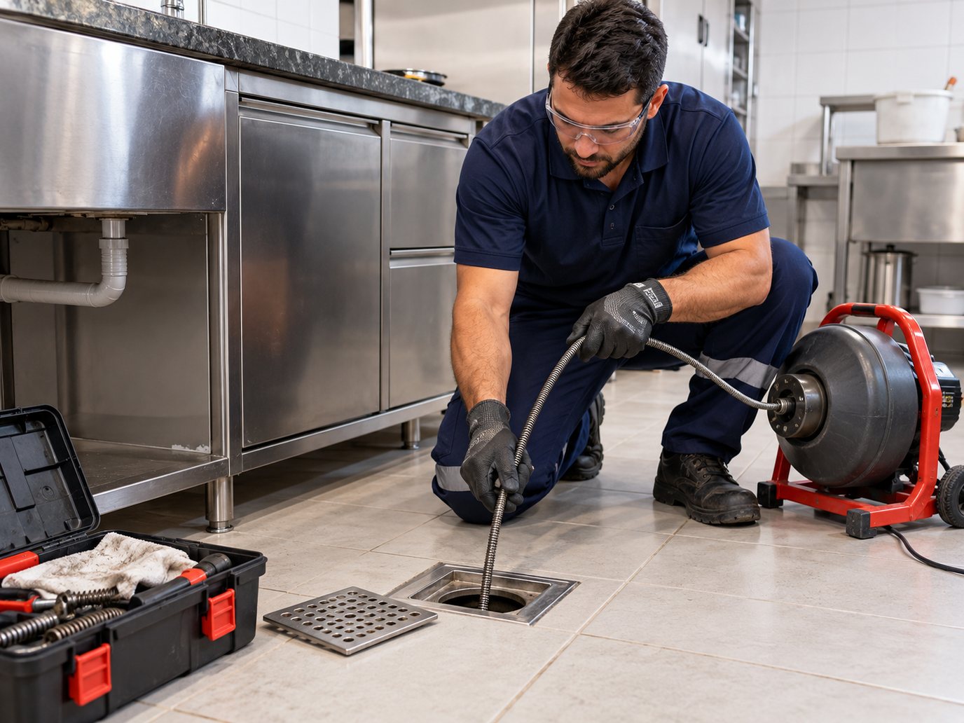 Desobstrução na Cozinha em Vila Velha‑ES