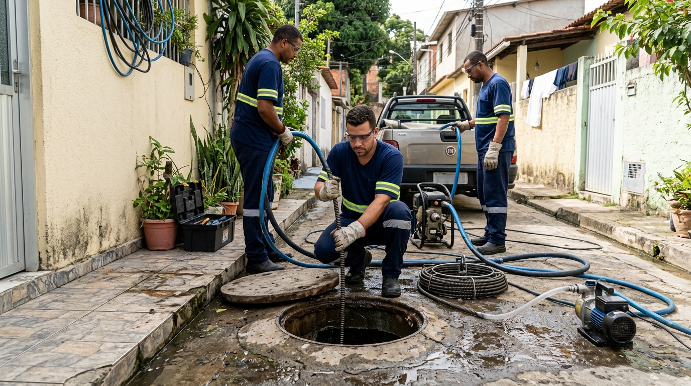 Hidrojateamento de Alta Pressão em Vila Velha‑ES
