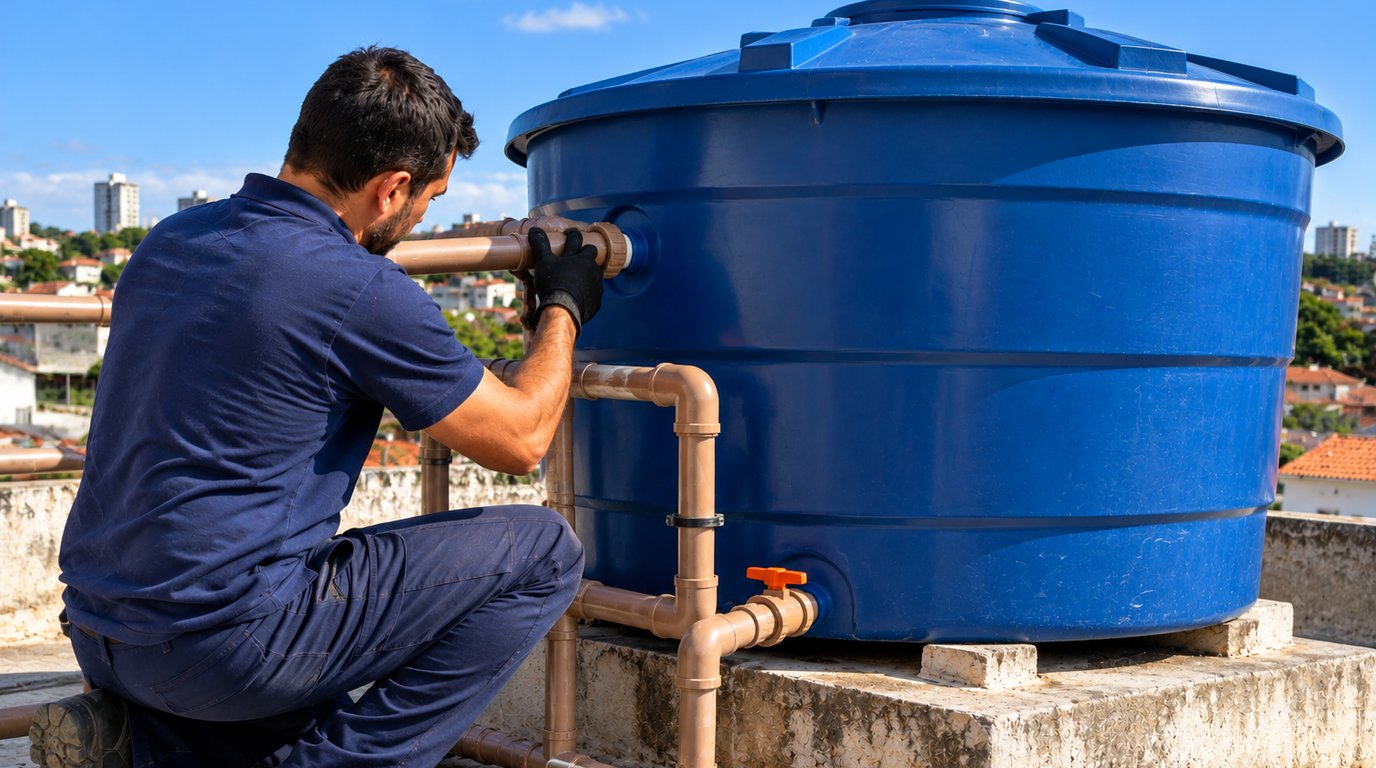 Limpeza de Caixa d'Água em Vila Velha‑ES