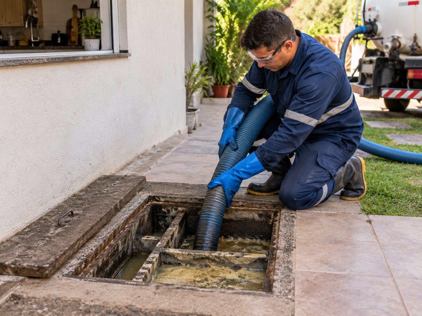 Limpeza de Caixa de Gordura em Vila Velha‑ES