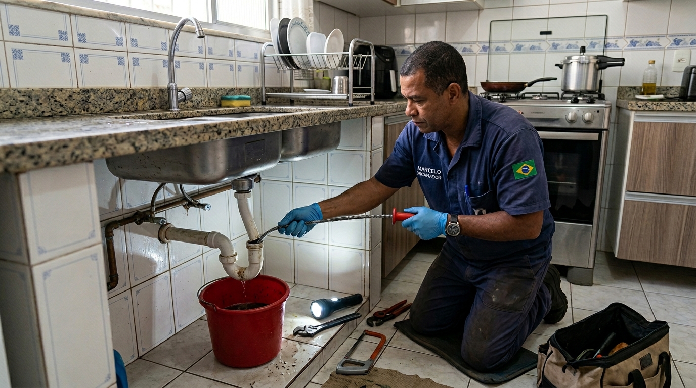 Limpeza de Canos com Equipamento no Ibes, Vila Velha‑ES