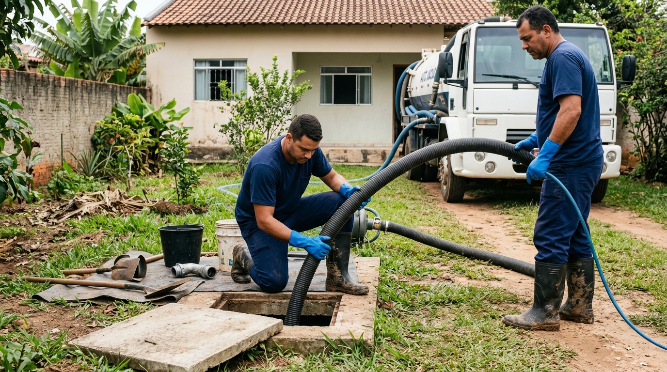 Sucção de Fossa no Alecrim, Vila Velha‑ES