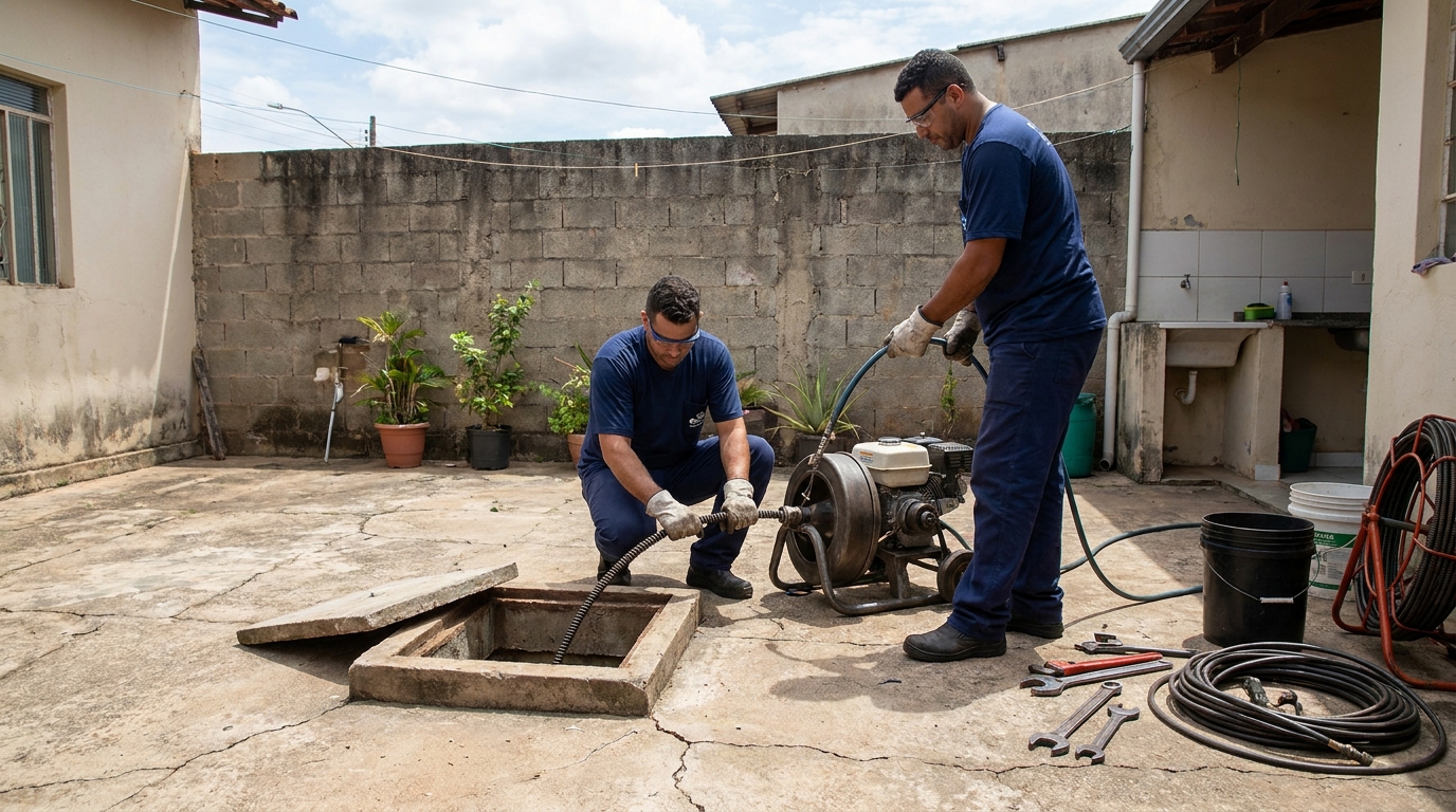 Sucção de Resíduos em Argolas, Vila Velha‑ES